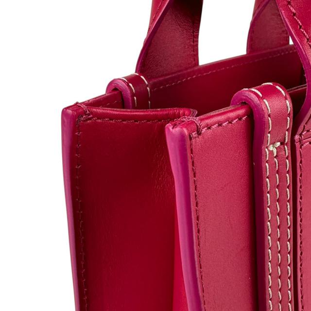 Chloe クロエ ウッディ ミニ ショルダーバッグ ハンドバッグ ピンク 14061 レディース【中古】 z5593 Chloe クロエ ウッディ ミニ ショルダーバッグ ハンドバッグ ピンク