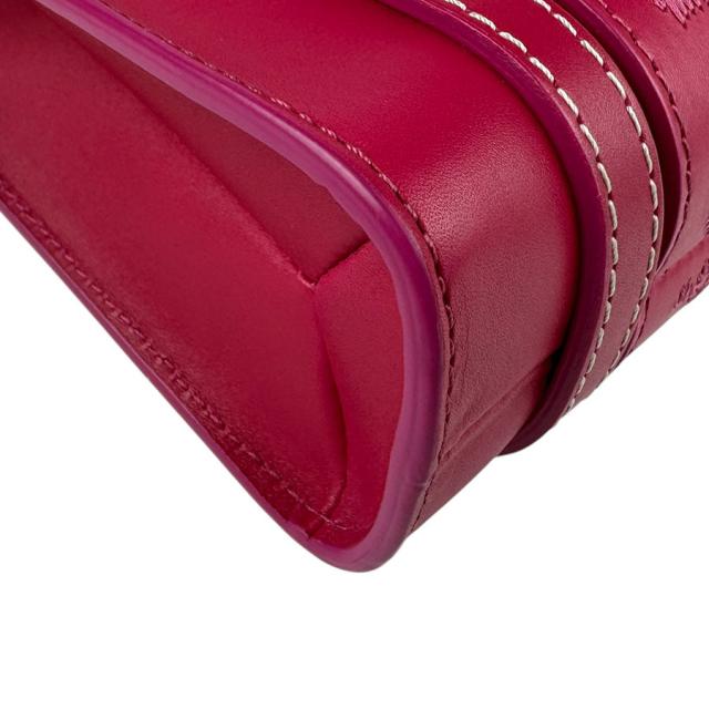 Chloe クロエ ウッディ ミニ ショルダーバッグ ハンドバッグ ピンク