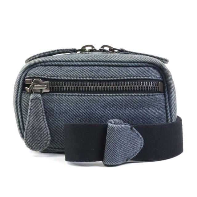 Maison Margiela メゾンマルジェラ ウエストバッグ ボディバッグ デニムブルー 14067 ユニセックス【中古】 56177a