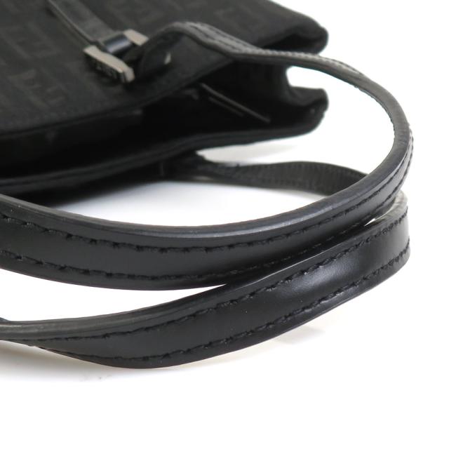 FENDI フェンディ ズッキーノ ハンドバッグ ブラック 14054 レディース【中古】 56178a FENDI フェンディ ズッキーノ ハンドバッグ ブラック 14054 レディース