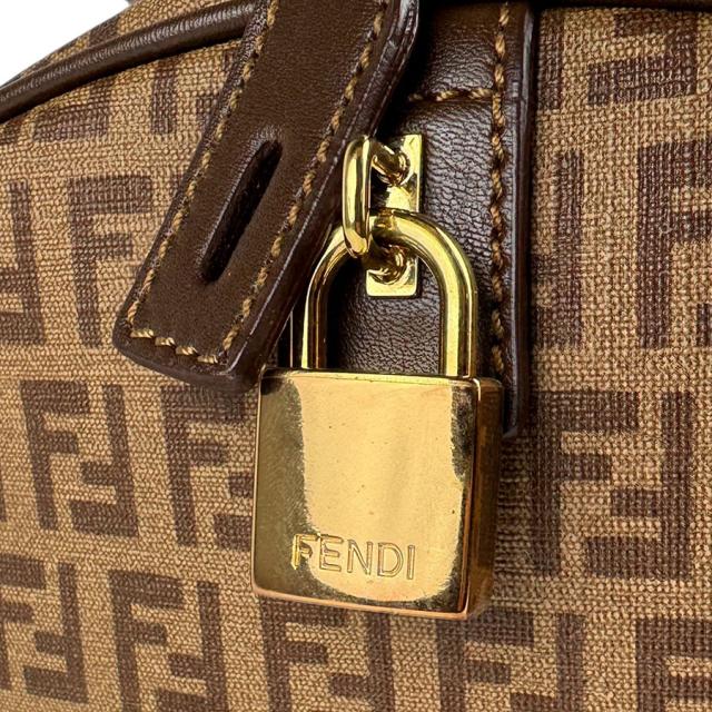 FENDI フェンディ ズッキーノ 8BL098/FB5 ハンドバッグ ブラウン 14057