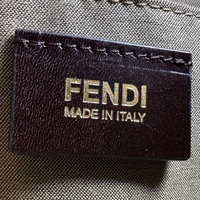 FENDI フェンディ ズッキーノ 8BL098/FB5 ハンドバッグ ブラウン 14057
