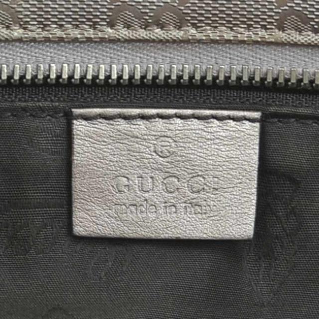 GUCCI グッチ GGインプリメ 211137 ハンドバッグ メタリックブラウン