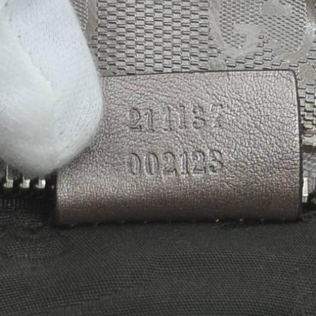 GUCCI グッチ GGインプリメ 211137 ハンドバッグ メタリックブラウン