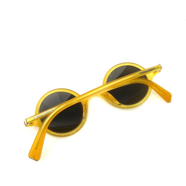 DOLCE&GABBANA ドルチェアンドガッバーナ サングラス イエロー 14063 ユニセックス【中古】 r10623a DOLCE&GABBANA ドルチェアンドガッバーナ サングラス イエロー 14063