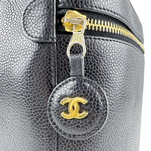 CHANEL シャネル ハンドバッグ バニティバッグ ブラック 14054