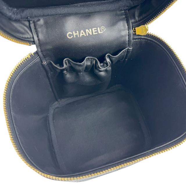CHANEL シャネル ハンドバッグ バニティバッグ ブラック 14054