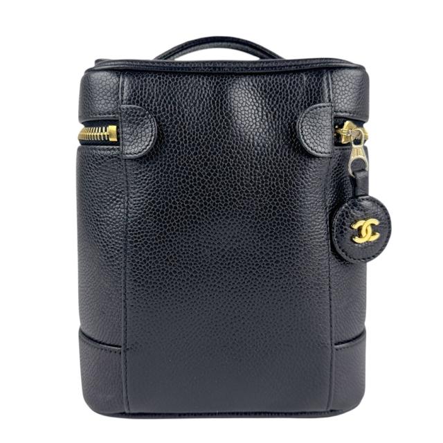 CHANEL シャネル ハンドバッグ バニティバッグ ブラック 14054 レディース【中古】 z5774 CHANEL シャネル ハンドバッグ バニティバッグ ブラック 14054