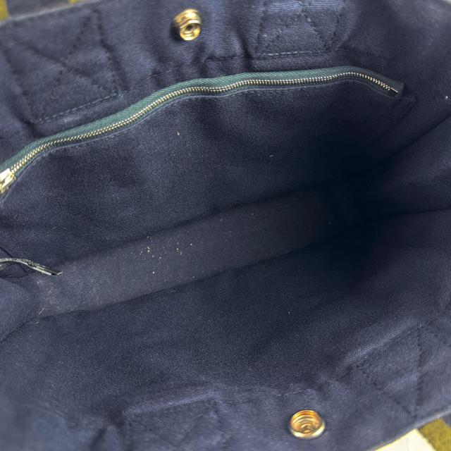 HERMES エルメス フールトゥPM ハンドバッグ ネイビー×カーキ 14066 レディース【中古】 z5739 HERMES エルメス フールトゥPM ハンドバッグ ネイビー×カーキ 14066