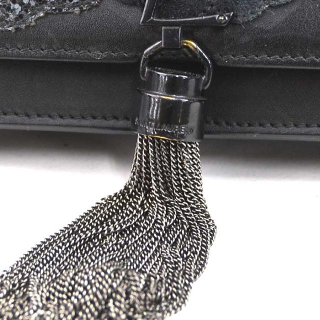SAINT LAURENT サンローラン ウォレットチェーン 斜め掛けショルダー