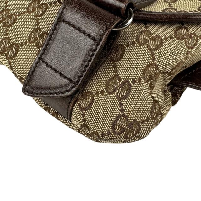GUCCI ウエストバッグ ボディーバッグ　茶色 GUCCI グッチ ウエストポーチ 茶 メンズ レディース/ブランド