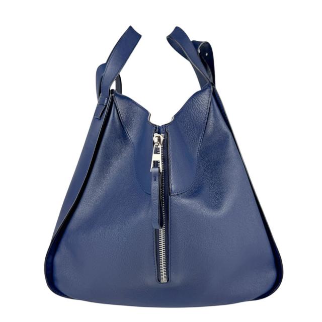 LOEWE ロエベ ハンモック ハンドバッグ ショルダーバッグ ネイビー 