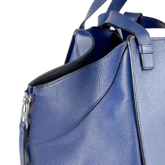 LOEWE ロエベ ハンモック ハンドバッグ ショルダーバッグ ネイビー