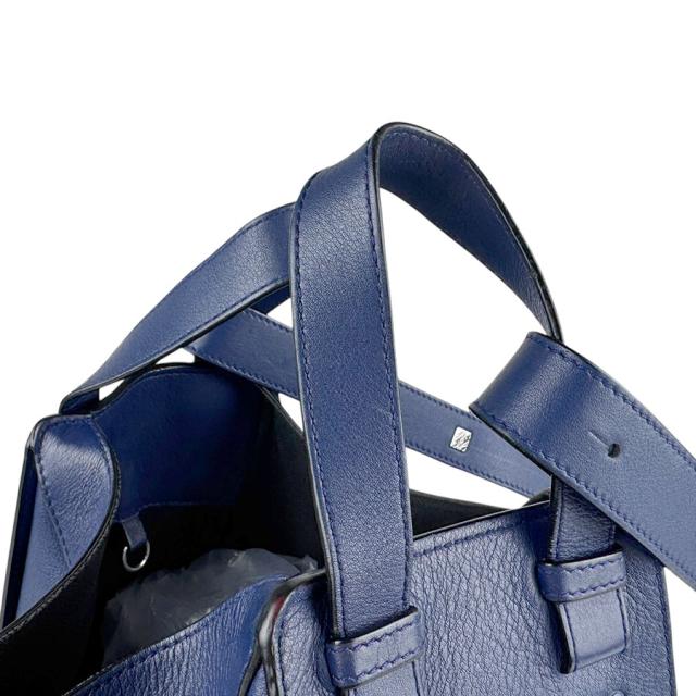 LOEWE ロエベ ハンモック ハンドバッグ ショルダーバッグ ネイビーブルー 14066 レディース【中古】 z5755 LOEWE ロエベ ハンモック ハンドバッグ ショルダーバッグ ネイビー
