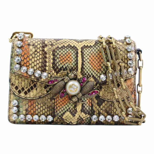 GUCCI グッチ 489218 ショルダーバッグ ベージュ系 14059 レディース【中古】 90150a