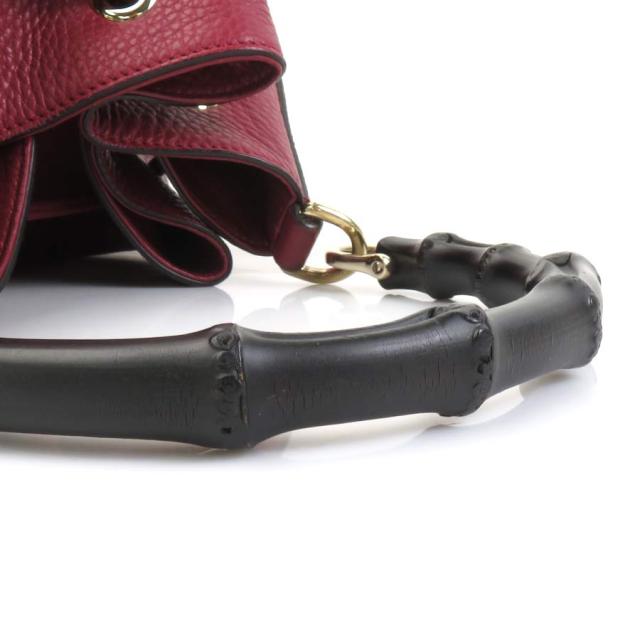 GUCCI グッチ バンブー 387613 ハンドバッグ ショルダーバッグ
