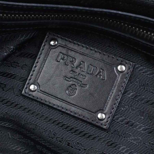 PRADA プラダ 387613 ハンドバッグ ブラック 14054 レディース【中古