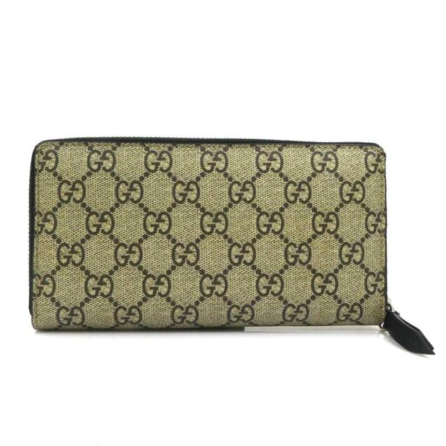 GUCCI グッチ 451273 ラウンドファスナー長財布 ブラウン/マルチカラー
