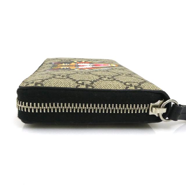 GUCCI グッチ 451273 ラウンドファスナー長財布 ブラウン/マルチカラー