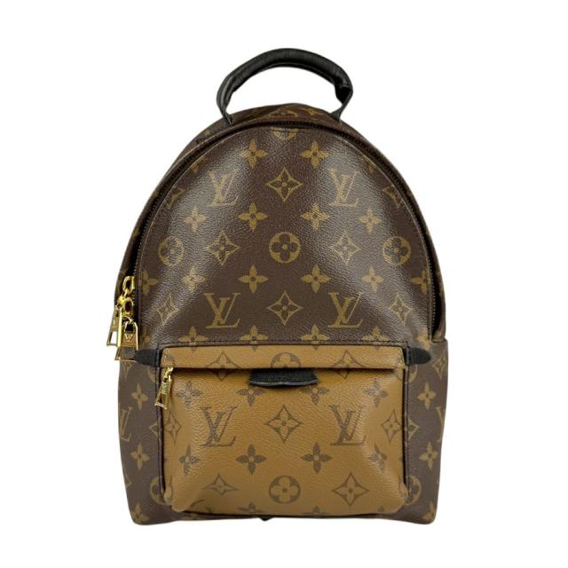 LOUIS VUITTON ルイ ヴィトン パームスプリングスPM モノグラムリバース M44870 リュック ブラウン 14057 レディース【中古】 z5822