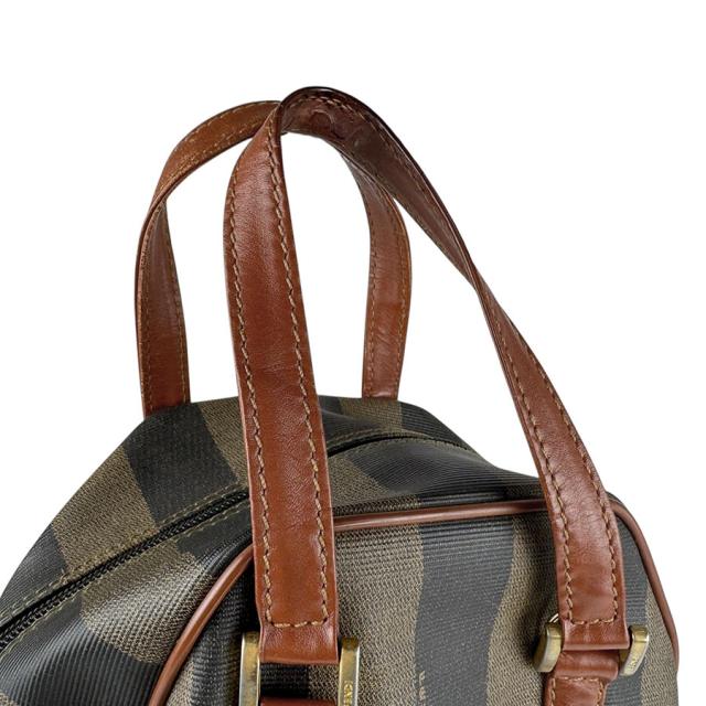 FENDI フェンディ ペカン ショルダーバッグ ハンドバッグ ブラウン