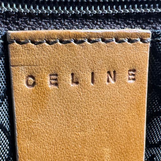 CELINE セリーヌ ハンドバッグ クラッチバッグ ブラウン×カーキ 14057
