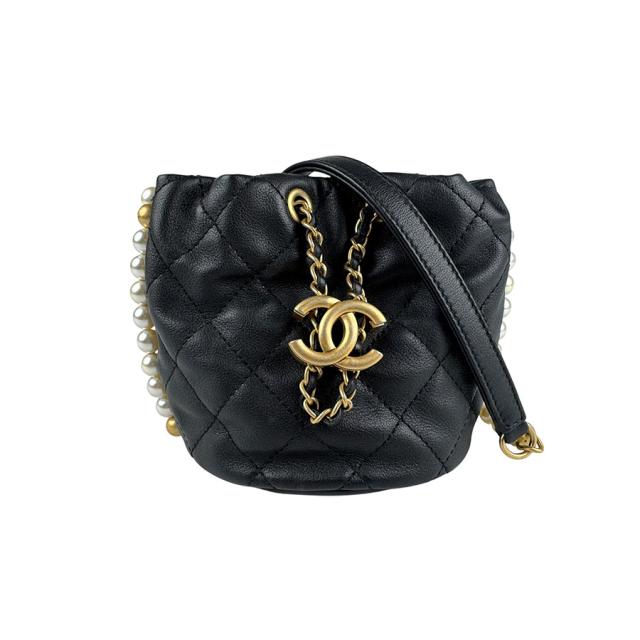 CHANEL シャネル AS2529 ショルダーバッグ ミニショルダーバッグ ブラック 14054 レディース【中古】 z5829
