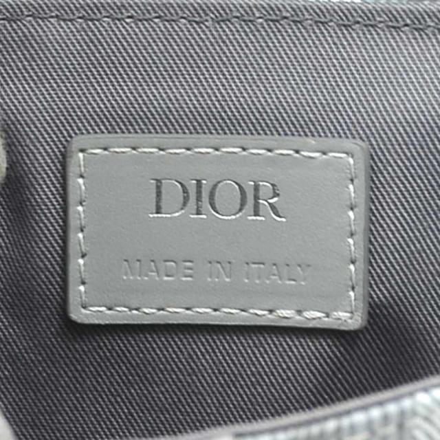 Christian Dior クリスチャンディオール ボディバッグ グレー 14055
