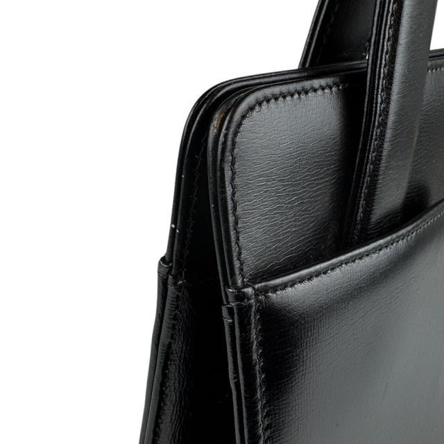 クリスチャンディオール Christian Dior ハンドバッグ レザー ブラック