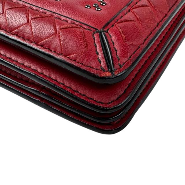 BOTTEGAVENETA ボッテガヴェネタ ショルダーバッグ レッド 14060