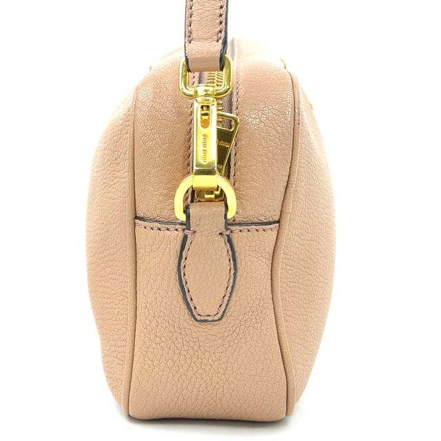 MIUMIU ミュウミュウ ショルダーバッグ ピンクベージュ 14059