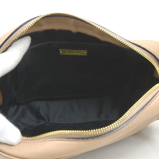 MIUMIU ミュウミュウ ショルダーバッグ ピンクベージュ 14059