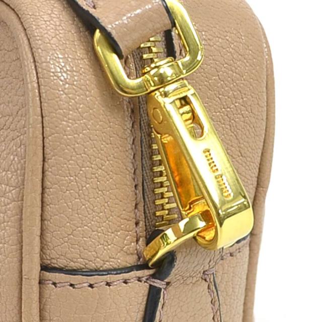 MIUMIU ミュウミュウ ショルダーバッグ ピンクベージュ 14059