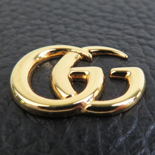 GUCCI グッチ 456126 二つ折り財布 ブラック 14054 ユニセックス【中古