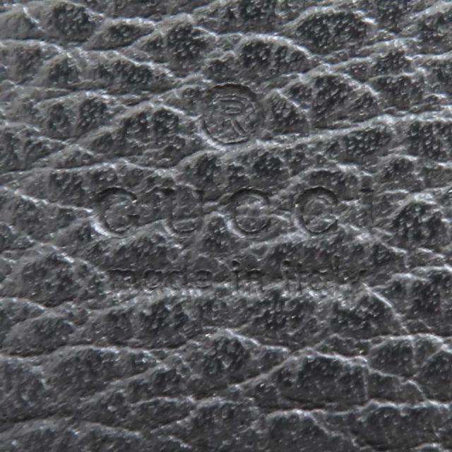 GUCCI グッチ 456126 二つ折り財布 ブラック 14054 ユニセックス【中古