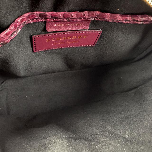 BURBERRY バーバリー ショルダーバッグ レッド系 14060 レディース