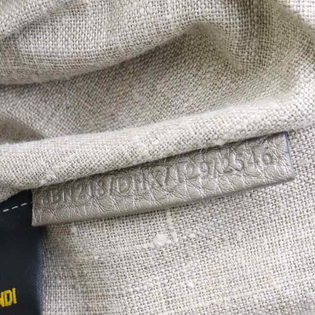 FENDI フェンディ セレリア 8BN218/DHX ハンドバッグ グレー 14055