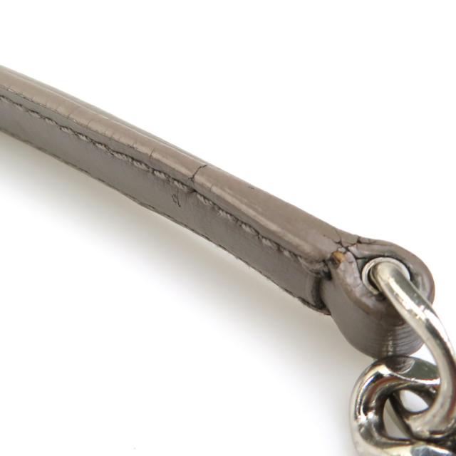 SAINT LAURENT サンローラン ショルダーバッグ グレー/シルバー 14055