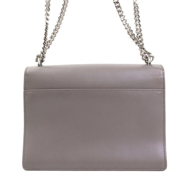 SAINT LAURENT サンローラン ショルダーバッグ グレー/シルバー 14055