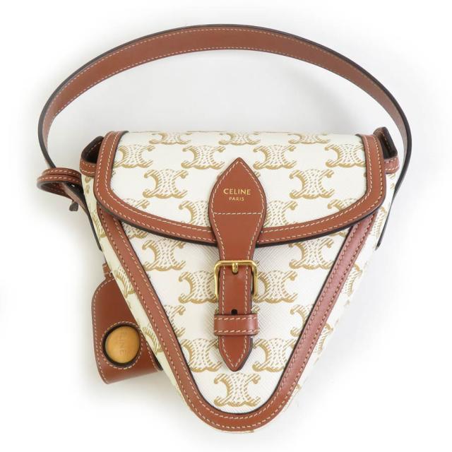 CELINE セリーヌ  ペタンク ボール & ケース シルバー/オフホワイト/ブラウン 14069 ユニセックス【中古】 e60596g