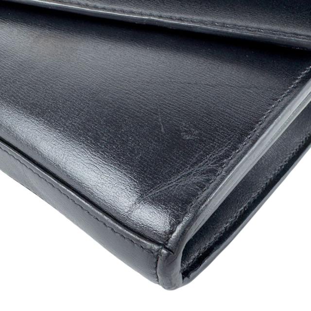 SAINT LAURENT サンローラン 575012 チェーンウォレット ブラック