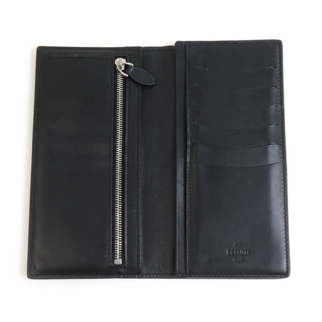 Berluti ベルルッティ イタウバ 二つ折り長財布 ブラック系 14054