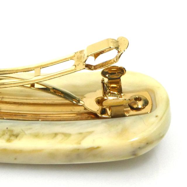 PRADA プラダ バレッタ ベージュ 14059 レディース【中古】 h31328g