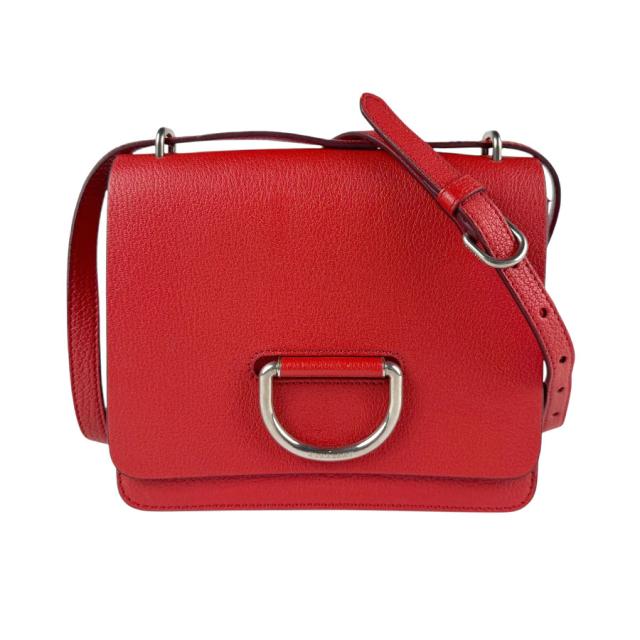 BURBERRY バーバリー ショルダーバッグ レッド 14060 レディース【中古】 z5953