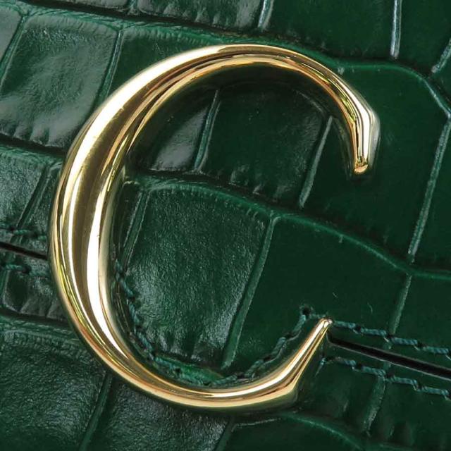 Chloe クロエ ショルダーバッグ グリーン 14065 レディース【中古】 56227a