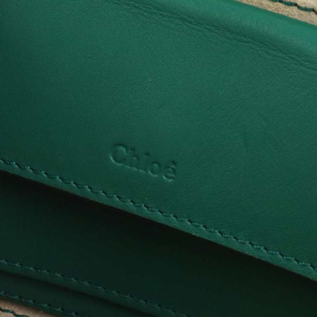Chloe クロエ ショルダーバッグ グリーン 14065 レディース【中古】 56227a