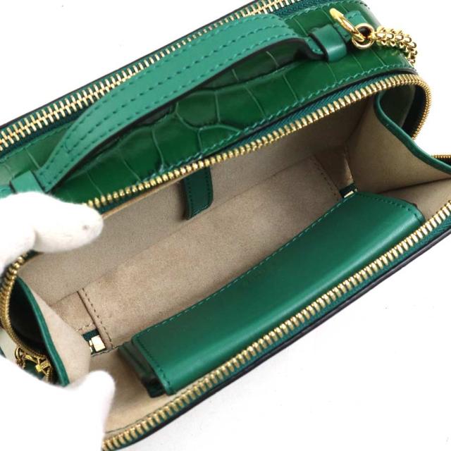 Chloe クロエ ショルダーバッグ グリーン 14065 レディース【中古】 56227a