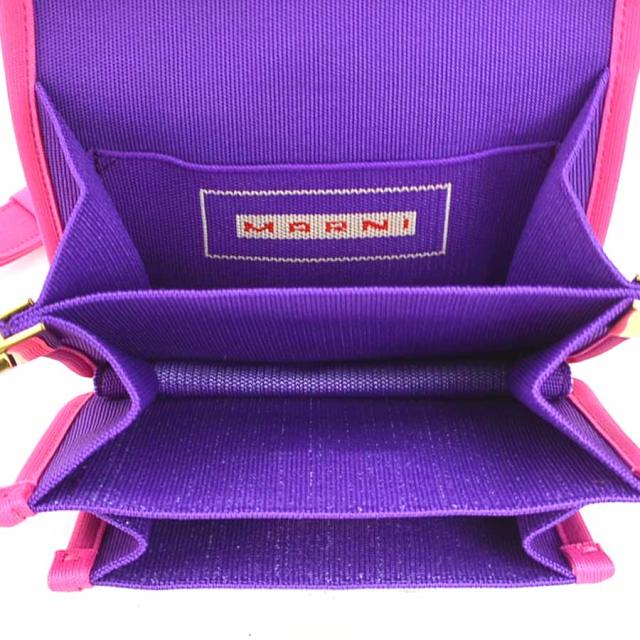 MARNI マルニ ショルダーバッグ パープル×ピンク 14064 レディース