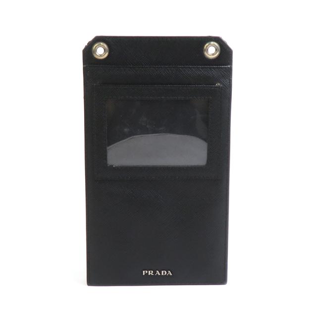 PRADA プラダ ショルダーバッグ スマホポーチ ブラック 14054 ユニ