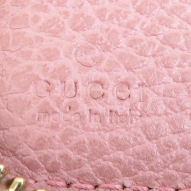 GUCCI グッチ 354497 二つ折り財布 ピンク 14061 レディース【中古